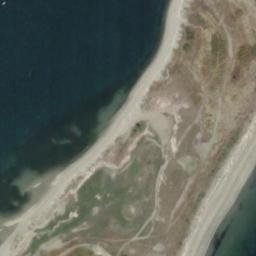 Satellite imagery of Cordova Spit, CA
