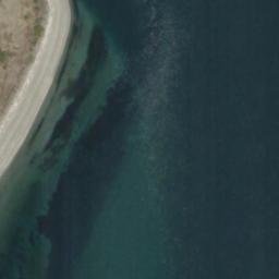 Satellite imagery of Cordova Spit, CA