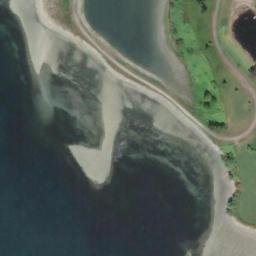 Satellite imagery of James Spit, CA