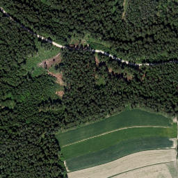 Satellite imagery of k.631 [Horní Dvořiště], CZ