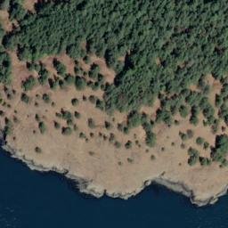 Satellite imagery of Kellett Bluff, US