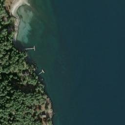 Satellite imagery of Delacombe Point, US