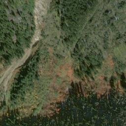 Satellite imagery of Rock Cabin Avalanche, US
