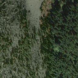 Satellite imagery of Rock Cabin Avalanche, US