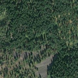 Satellite imagery of Lucky Jim Bluff, US