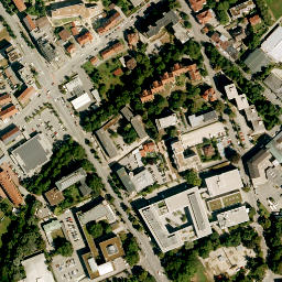 Satellite imagery of Landshut Residenz, DE