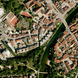 Satellite imagery of Landshut Residenz, DE