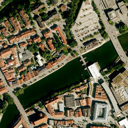 Satellite imagery of Landshut Residenz, DE