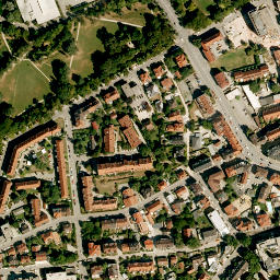Satellite imagery of Landshut Residenz, DE