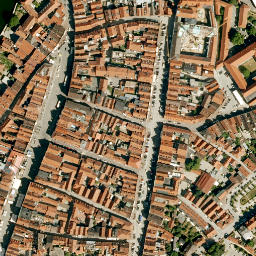 Satellite imagery of Trausnitz Castle, DE