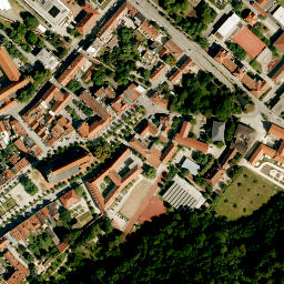 Satellite imagery of Trausnitz Castle, DE