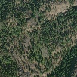 Satellite imagery of Lucky Jim Bluff, US