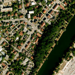Satellite imagery of Landshut Residenz, DE