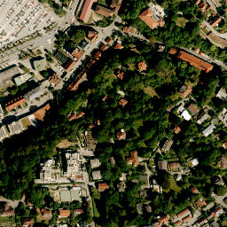 Satellite imagery of Trausnitz Castle, DE