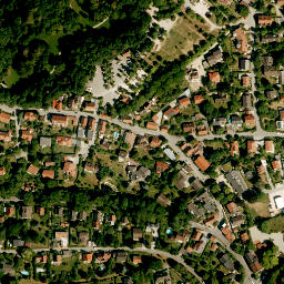 Satellite imagery of Trausnitz Castle, DE