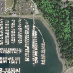 Satellite imagery of Cap Sante, US