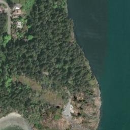 Satellite imagery of Cap Sante, US