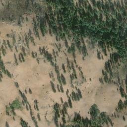 Satellite imagery of Peacock Mine, US