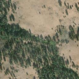 Satellite imagery of Peacock Mine, US