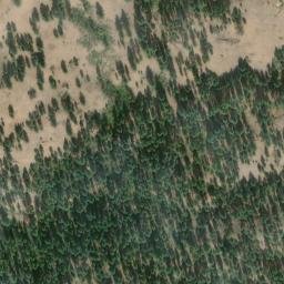 Satellite imagery of Peacock Mine, US