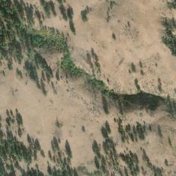 Satellite imagery of Peacock Mine, US