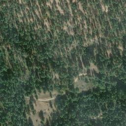 Satellite imagery of Peacock Mine, US
