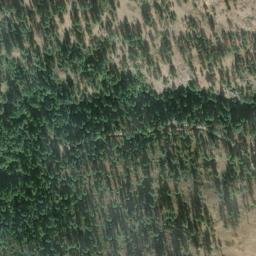 Satellite imagery of Peacock Mine, US