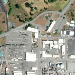 Satellite imagery of March Point, US