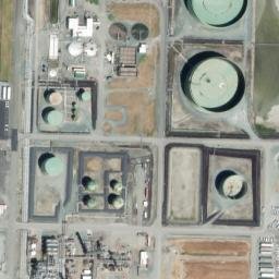 Satellite imagery of March Point, US