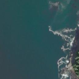 Satellite imagery of Sombrio Point, CA