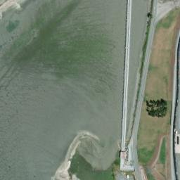 Satellite imagery of Crandall Spit, US