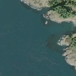 Satellite imagery of Pile Point, US
