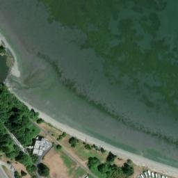Satellite imagery of Weavering Spit, US