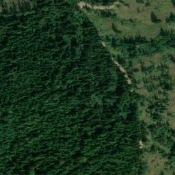 Satellite imagery of Hellroaring Ridge, US