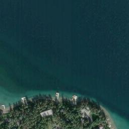 Satellite imagery of Inez Point, US