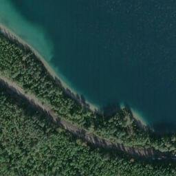 Satellite imagery of Inez Point, US