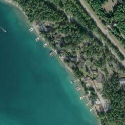 Satellite imagery of Gaines Point, US