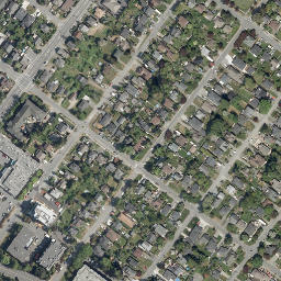 Satellite imagery of Aaron Point, CA