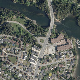 Satellite imagery of Aaron Point, CA