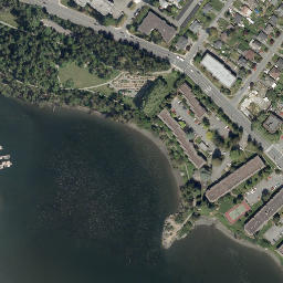 Satellite imagery of Aaron Point, CA