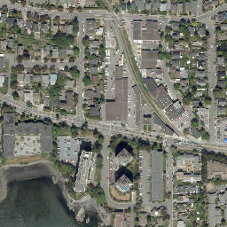 Satellite imagery of Coffin Island Point, CA