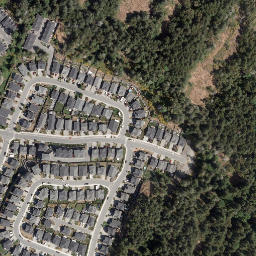 Satellite imagery of Triangular Hill, CA
