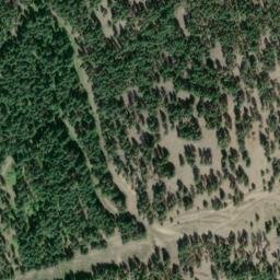 Satellite imagery of Mitchell Creek Mine, US