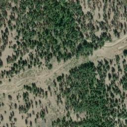 Satellite imagery of Mitchell Creek Mine, US
