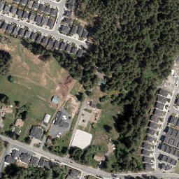 Satellite imagery of Triangular Hill, CA