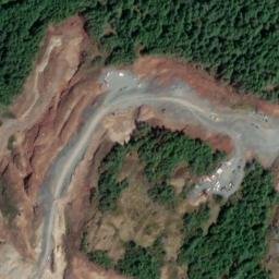 Satellite imagery of Centre Mountain, CA