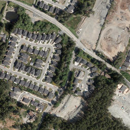 Satellite imagery of Triangular Hill, CA