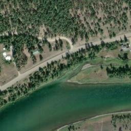 Satellite imagery of Mitchell Creek Mine, US