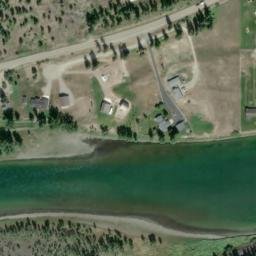 Satellite imagery of Mitchell Creek Mine, US