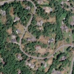 Satellite imagery of Metchosin Mountain, CA
